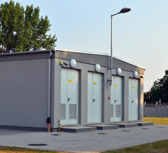 Budynki techniczne stacji elektroenergetycznych